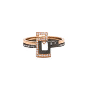 Thin Duo Rings - HIBA JABER